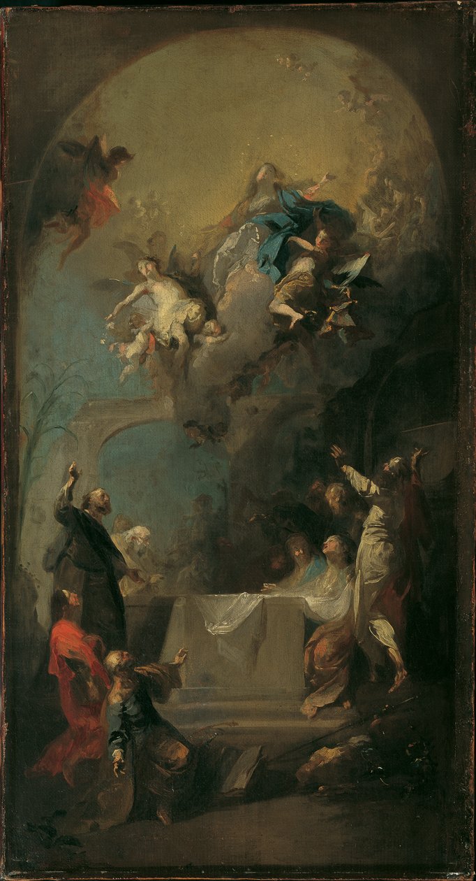 Wniebowstąpienie Maryi autorstwa Franz Anton Maulbertsch