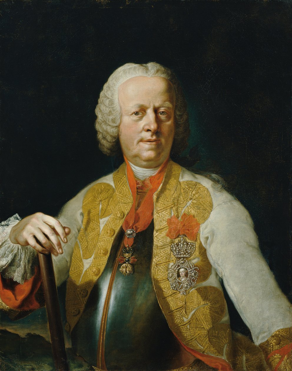 Feldmarschall Karl Josef Fürst Batthyány autorstwa Franz Anton Palko