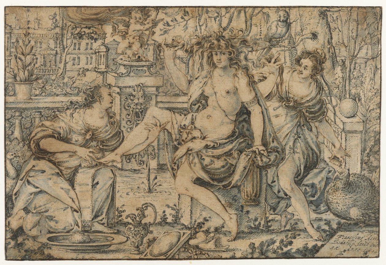 Alegoria próżności autorstwa Franz Aspruck