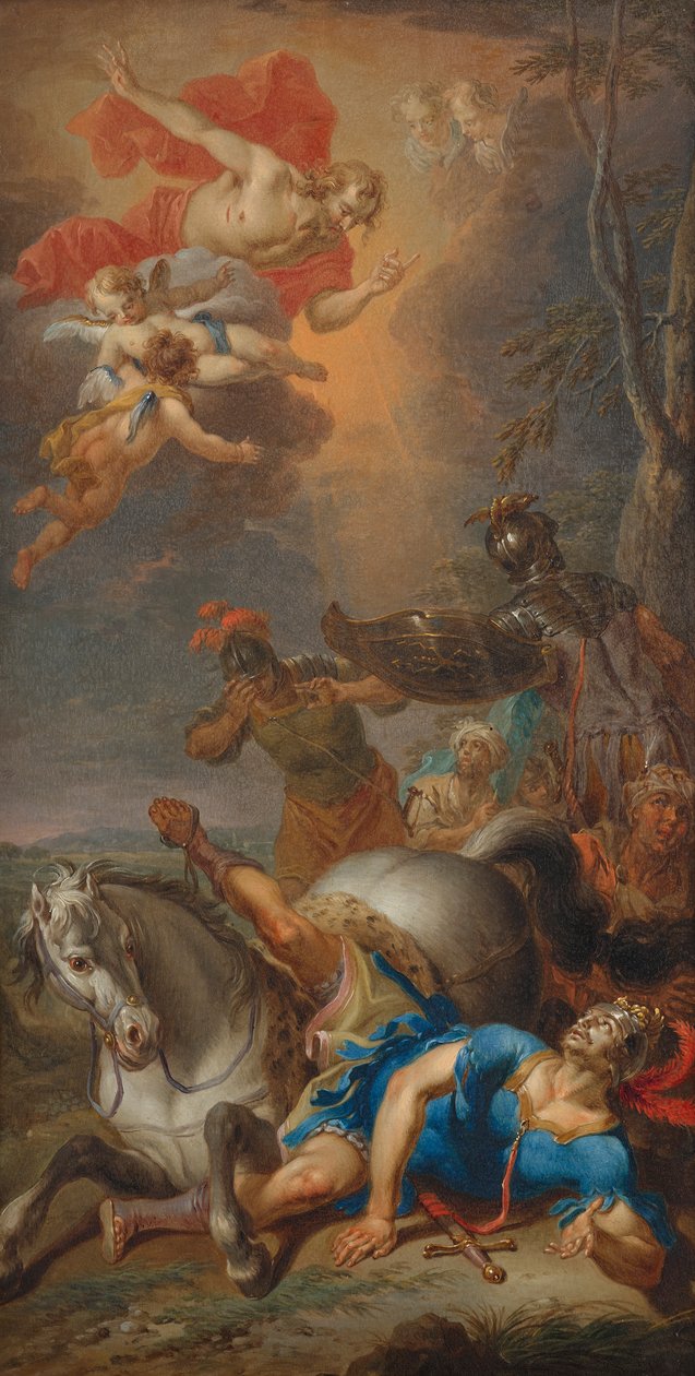 Nawrócenie św. Pawła autorstwa Franz Christoph Janneck