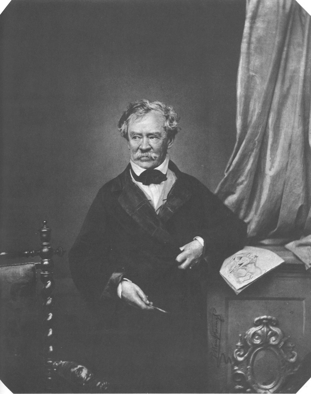 Albrecht Adam autorstwa Franz Hanfstaengl