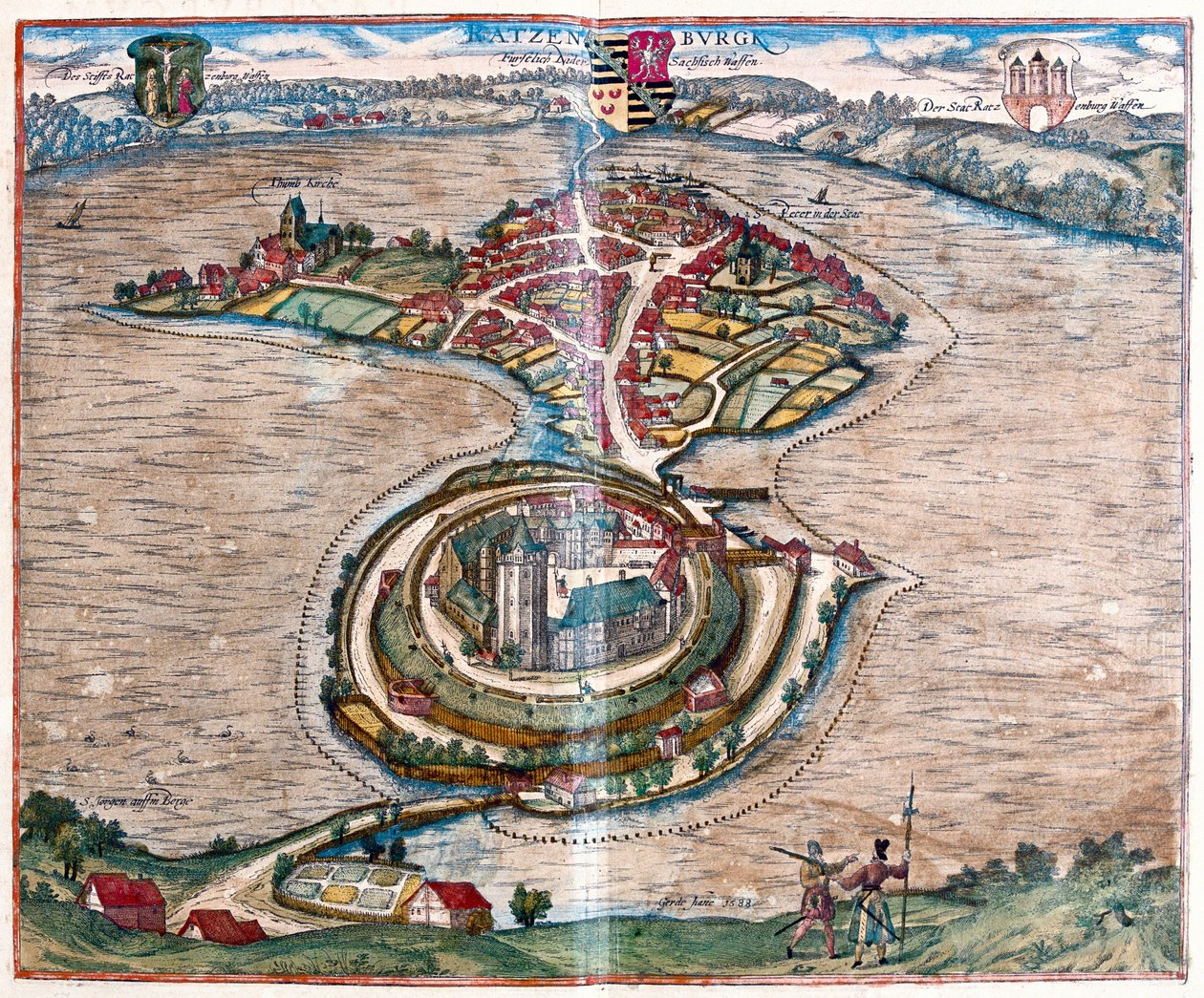 Ratzeburg), Niemcy autorstwa Franz Hogenberg