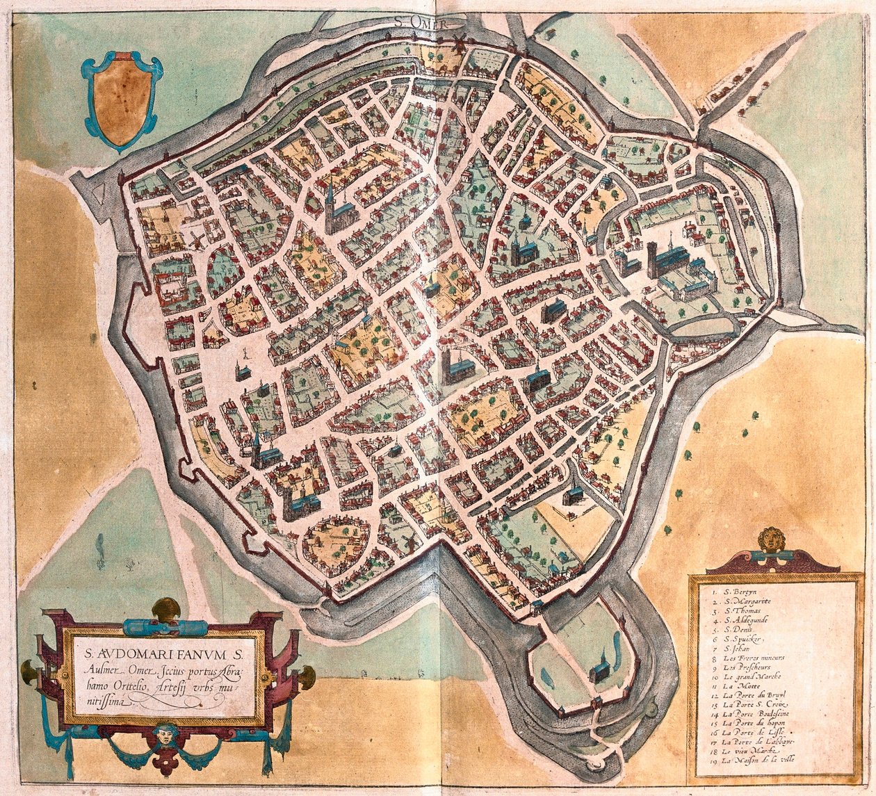 St. Omer, Francja autorstwa Franz Hogenberg