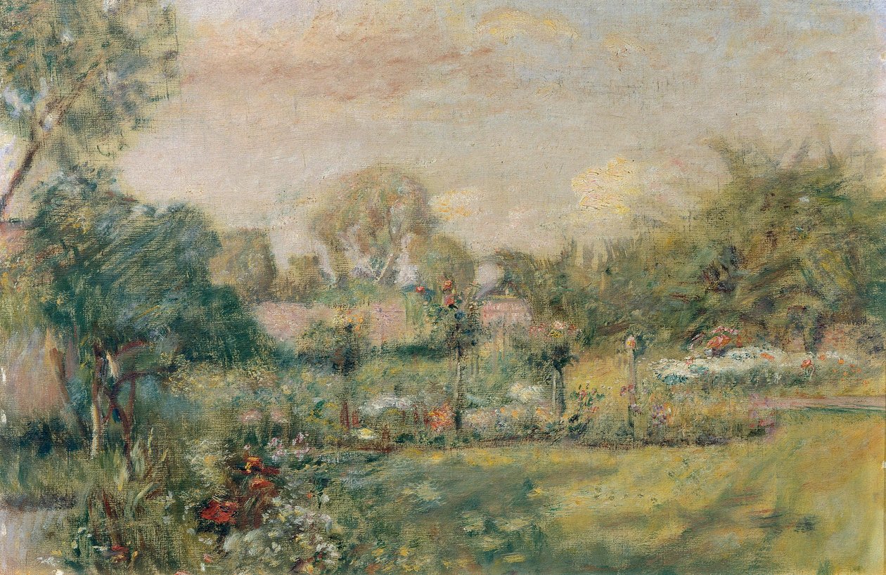 Ogród latem autorstwa Franz Hohenberger