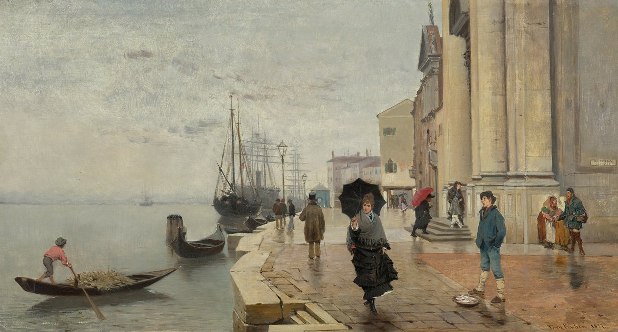 Motyw z Wenecji autorstwa Franz Leo Ruben