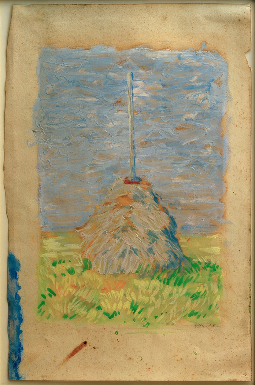 Małe trzcinowisko koło Brunnenbach autorstwa Franz Marc