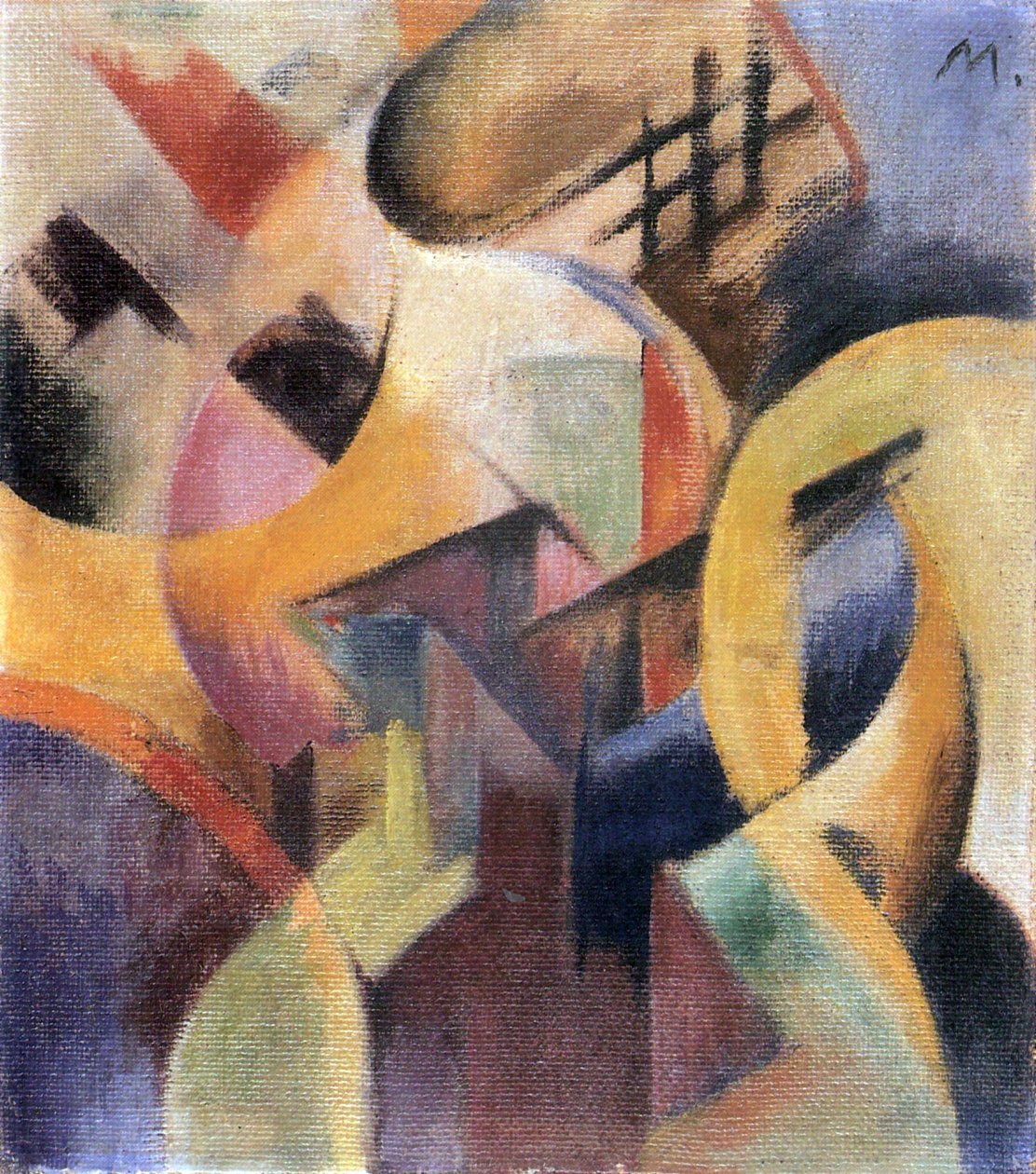Mały skład I autorstwa Franz Marc