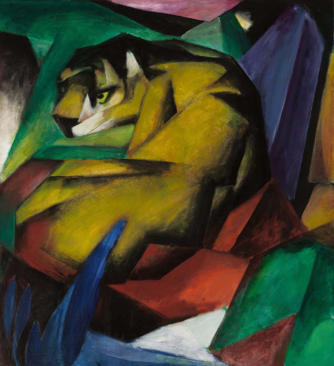 Tygrys autorstwa Franz Marc