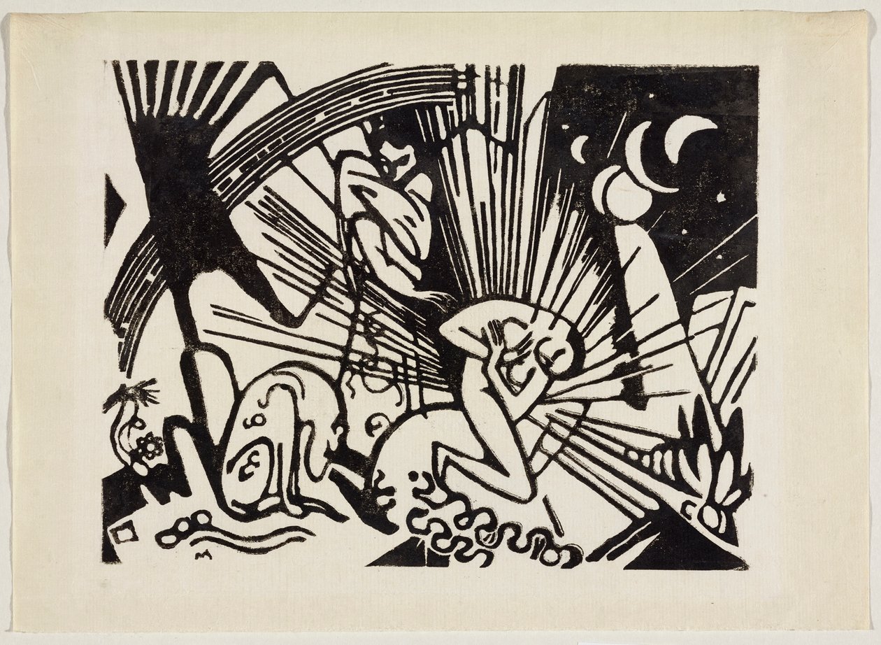 pojednanie autorstwa Franz Marc