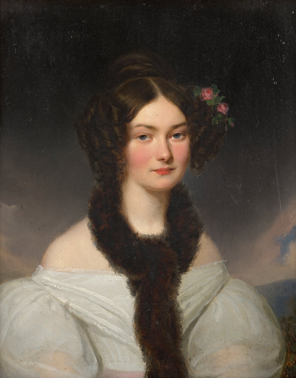 Portret młodej kobiety autorstwa Franz Schrotzberg