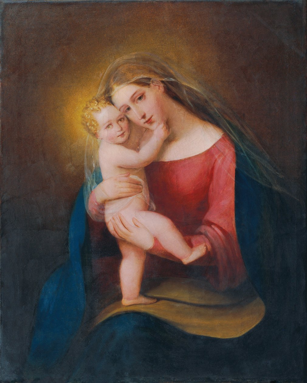 Madonna z Dzieciątkiem autorstwa Franz Schrotzberg