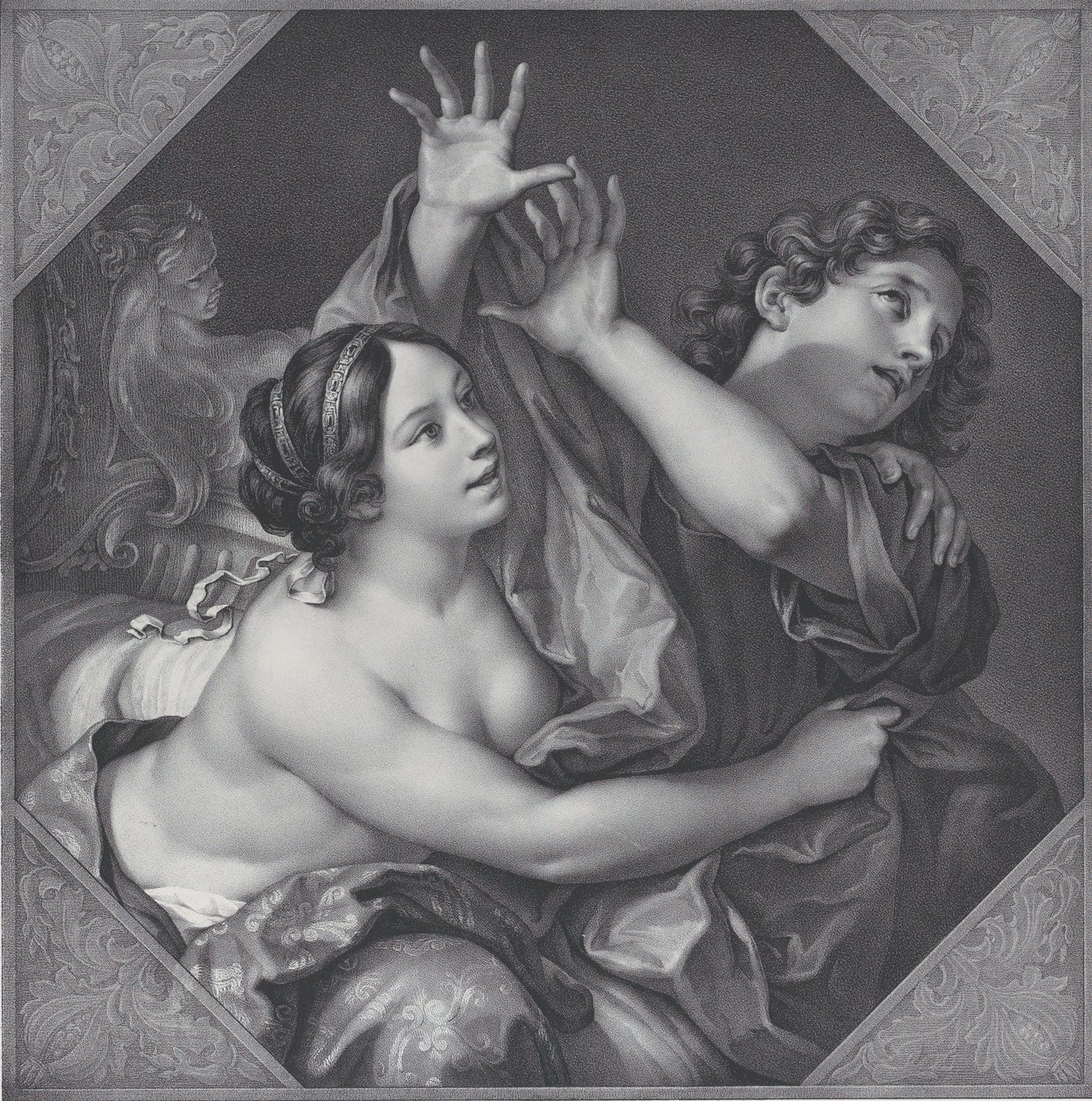 Żona Józefa i Potyfara, 1837. autorstwa Franz Seraph Hanfstaengl