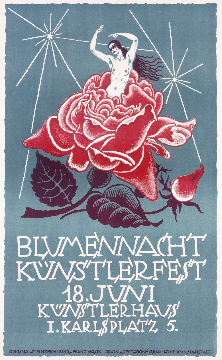 Festiwal Artystów Kwiatowej Nocy autorstwa Franz Wacik