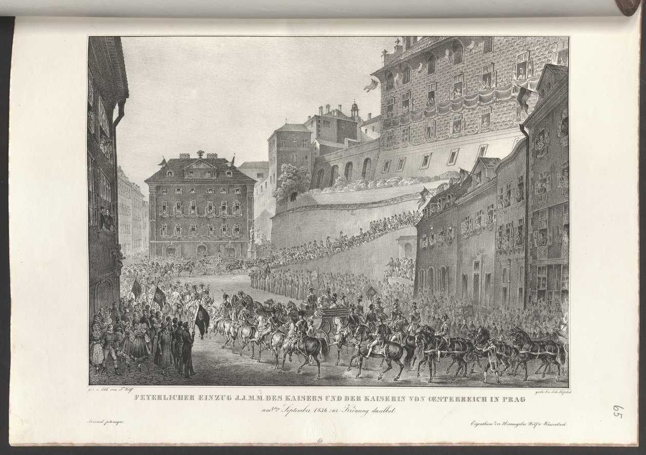 Ferdynand I autorstwa Franz Wolf