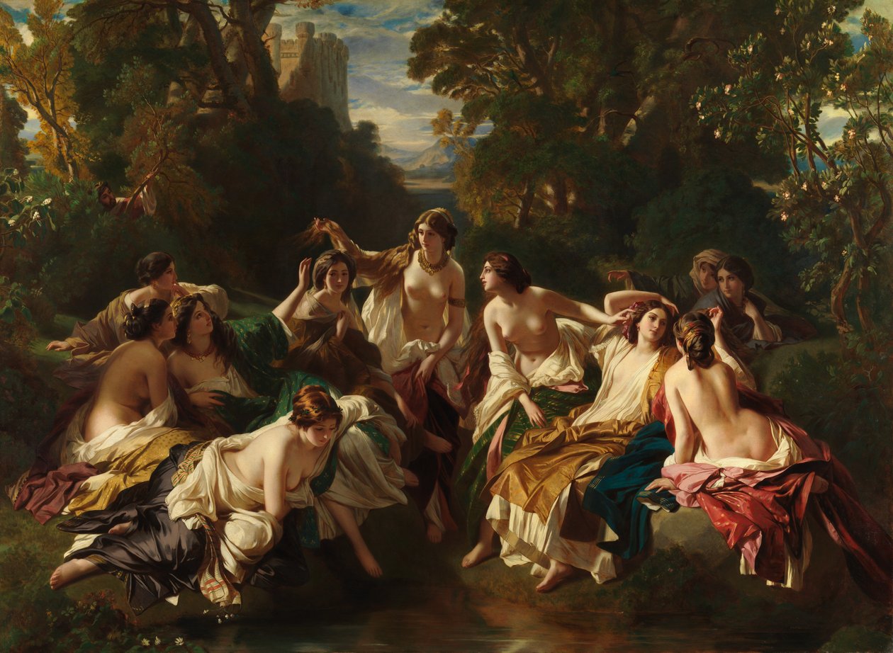 Florinda, 1853. autorstwa Franz Xaver Winterhalter