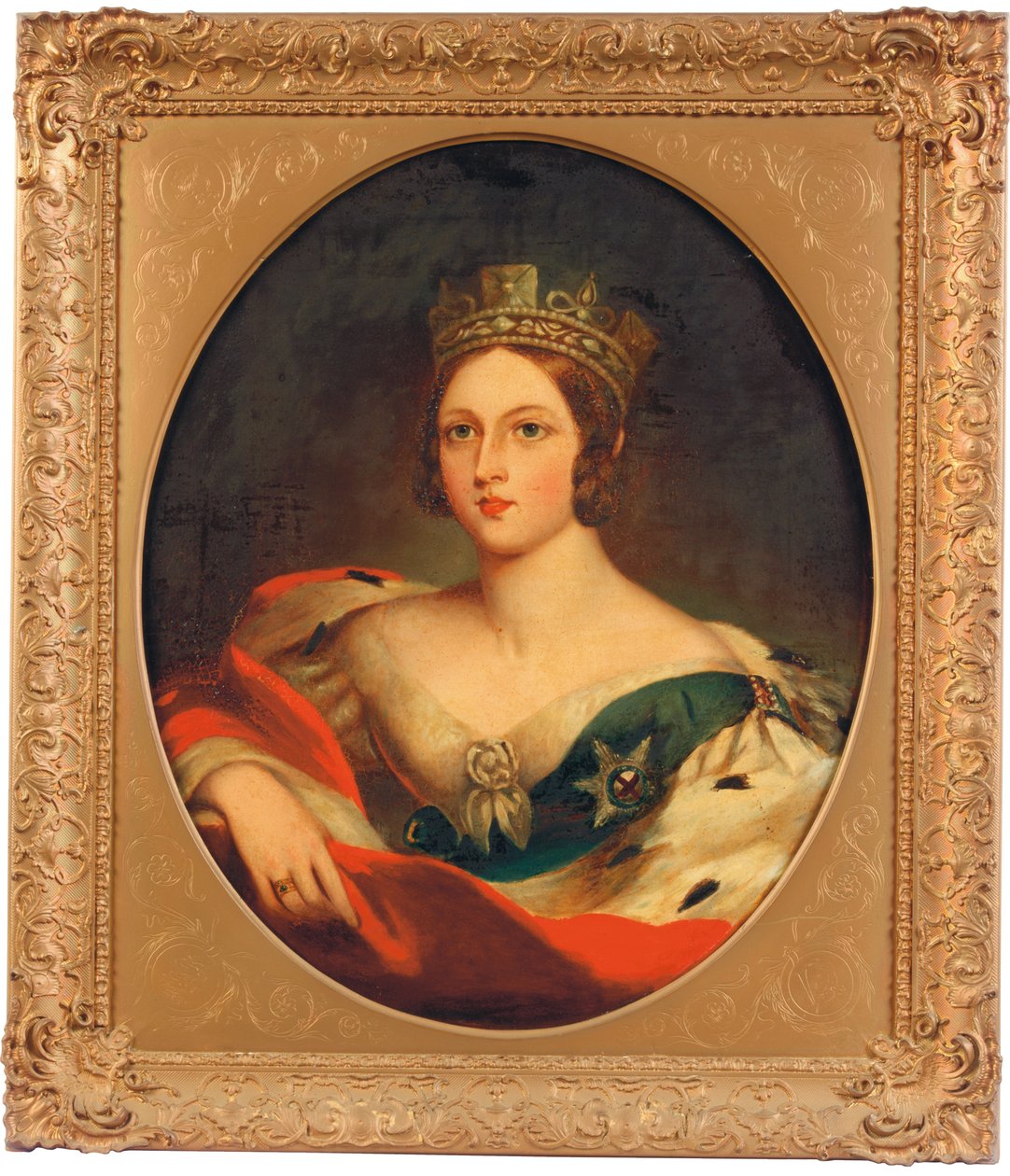Portret królowej Wiktorii autorstwa Franz Xaver Winterhalter