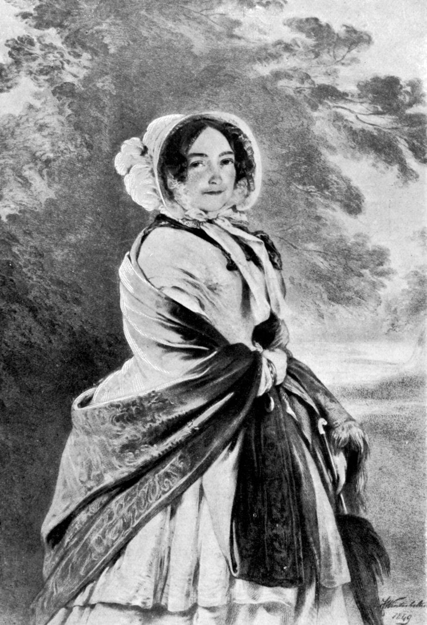 Matka królowej Wiktorii, 1901. autorstwa Franz Xaver Winterhalter