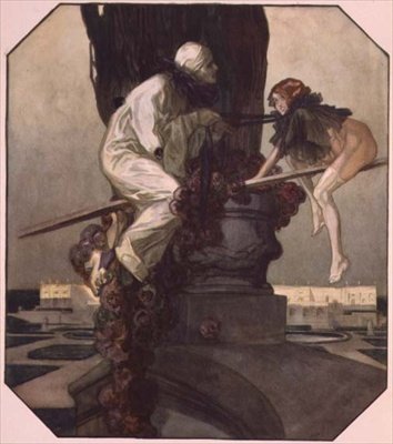 Piła morska autorstwa Franz von Bayros (1866 1924)