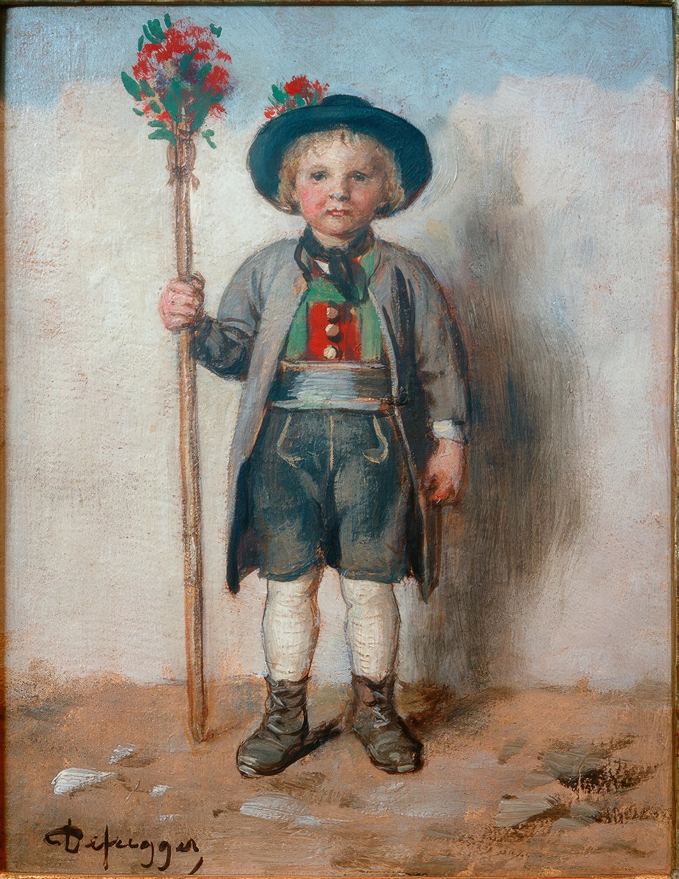 Ładowarka ślubna autorstwa Franz von Defregger