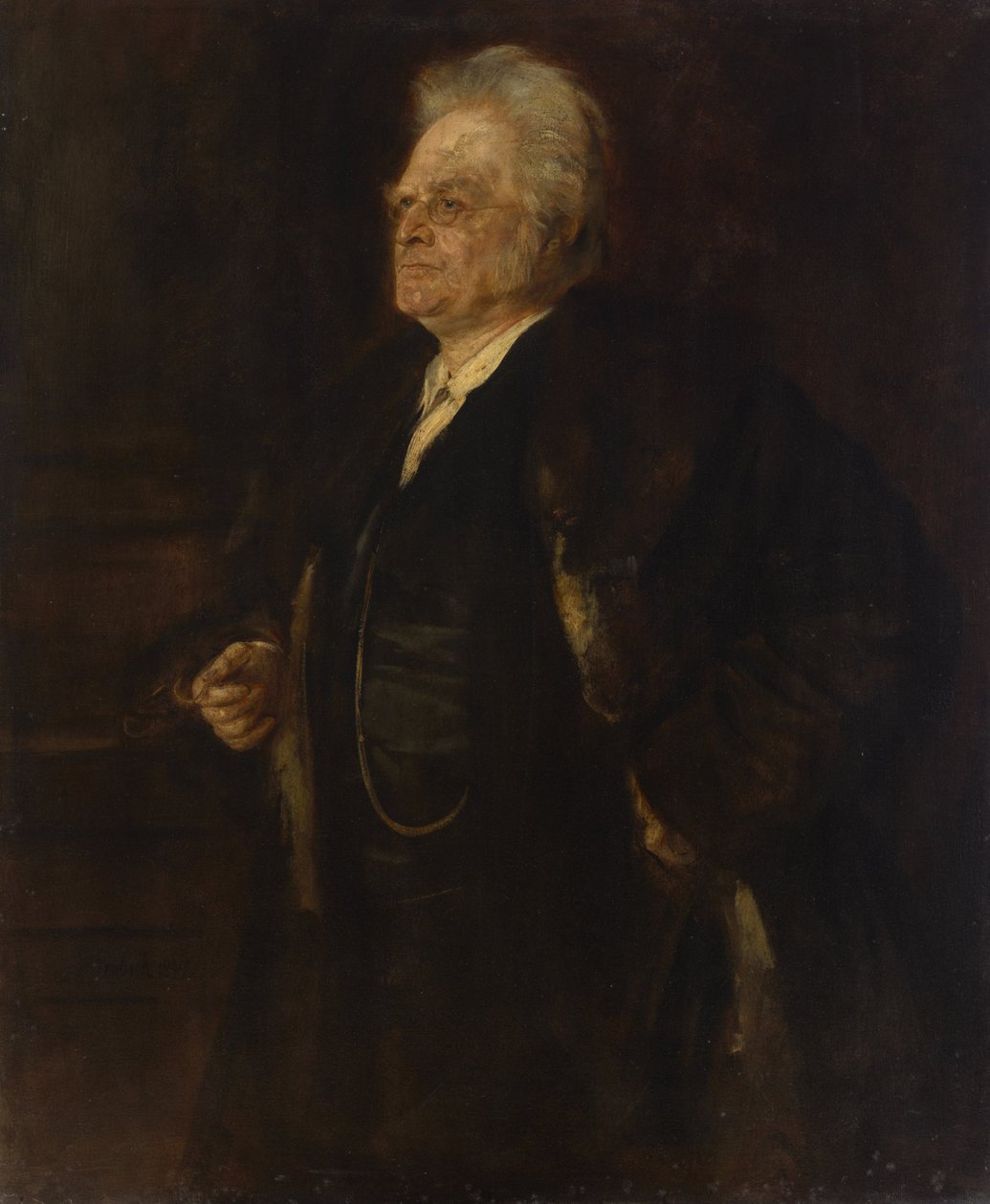Bjørnstjerne Bjørnson autorstwa Franz von Lenbach