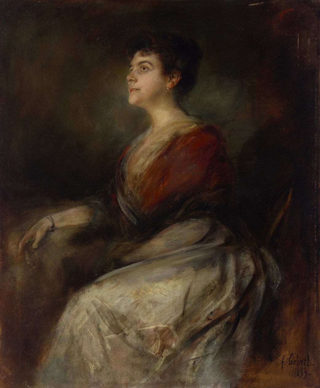 Harriet von Bleichroeder autorstwa Franz von Lenbach