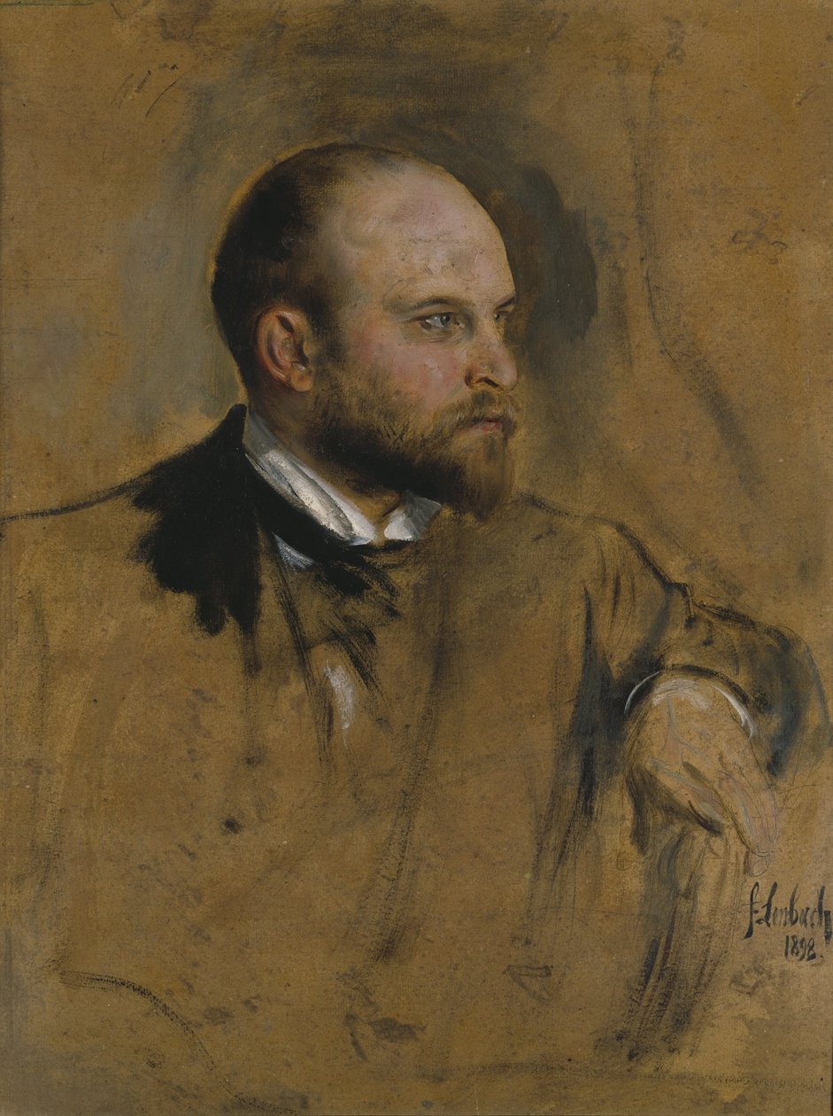Josef Hösl autorstwa Franz von Lenbach