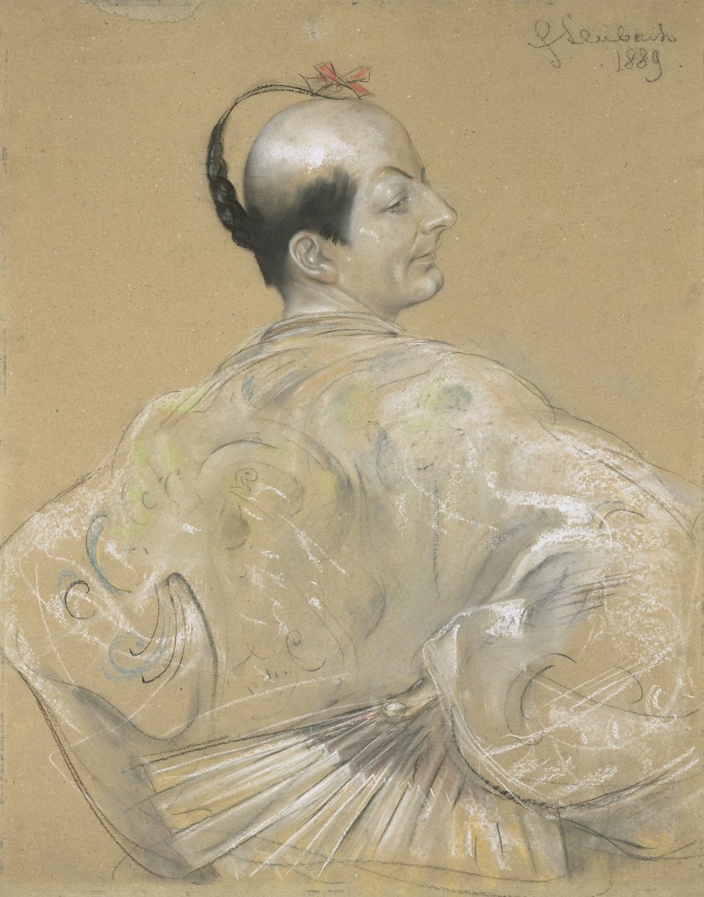 Konrad Dareher niestety współko autorstwa Franz von Lenbach