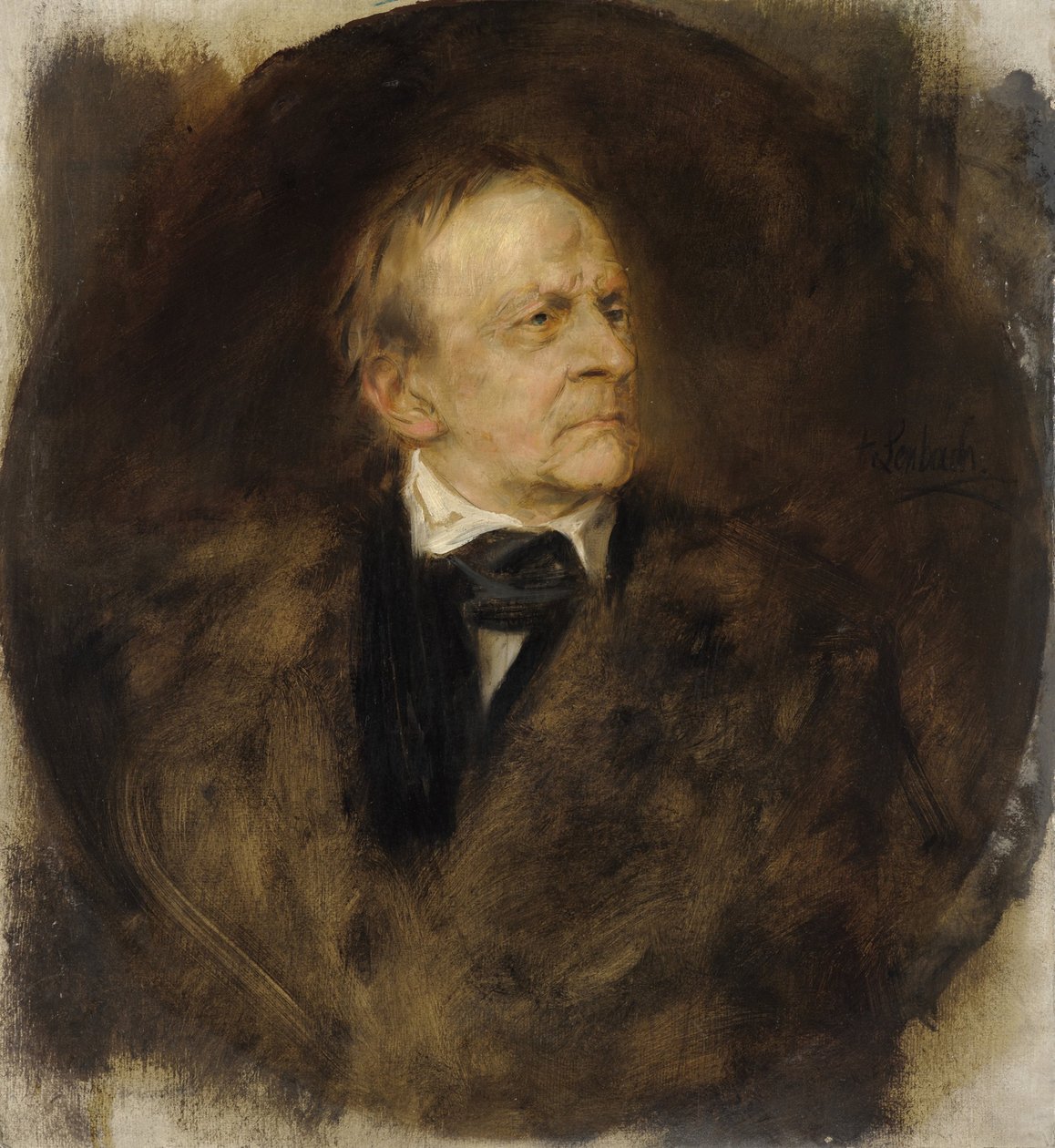 Ludwik I król Bawarii autorstwa Franz von Lenbach