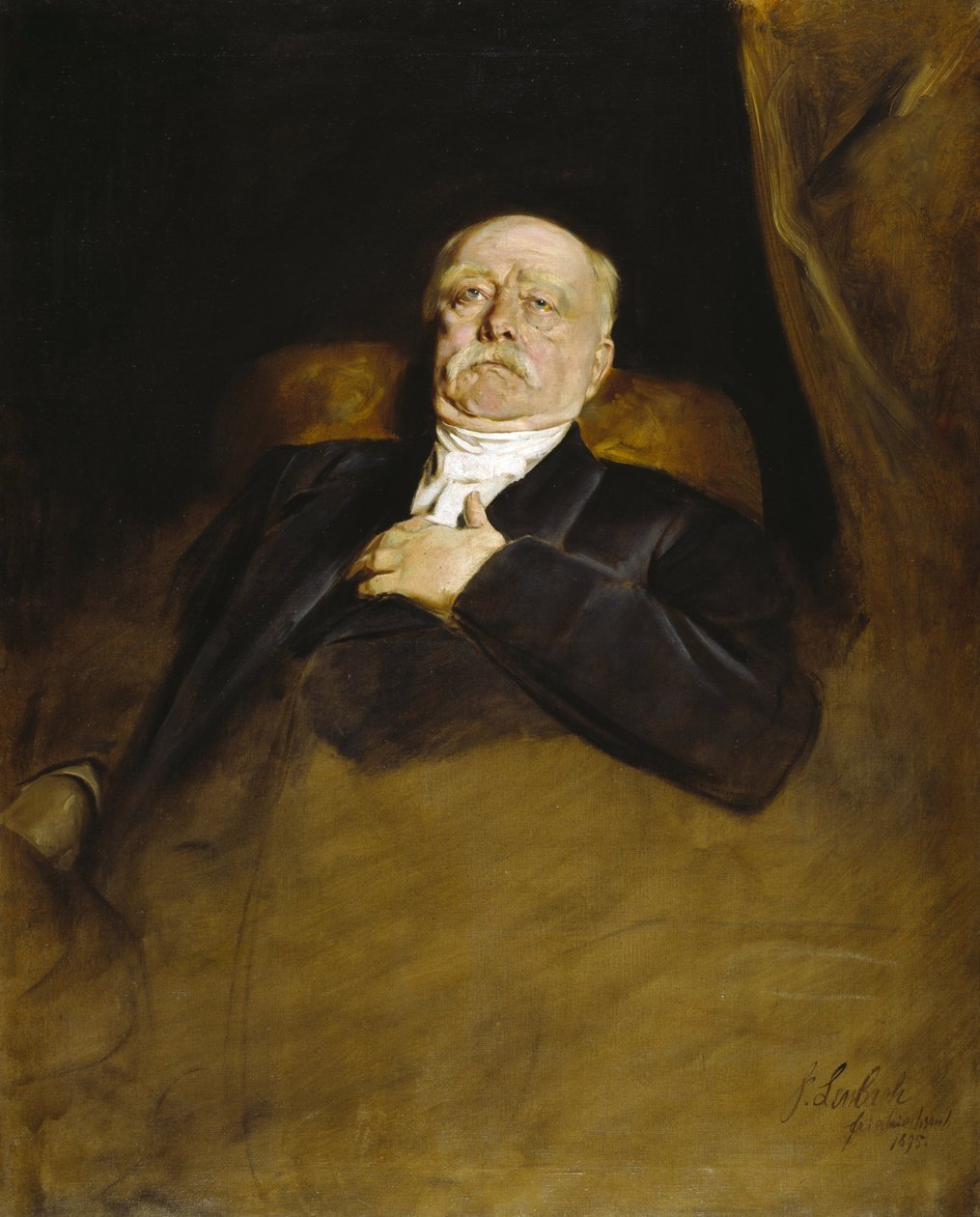 Otto Książę Bismarck autorstwa Franz von Lenbach