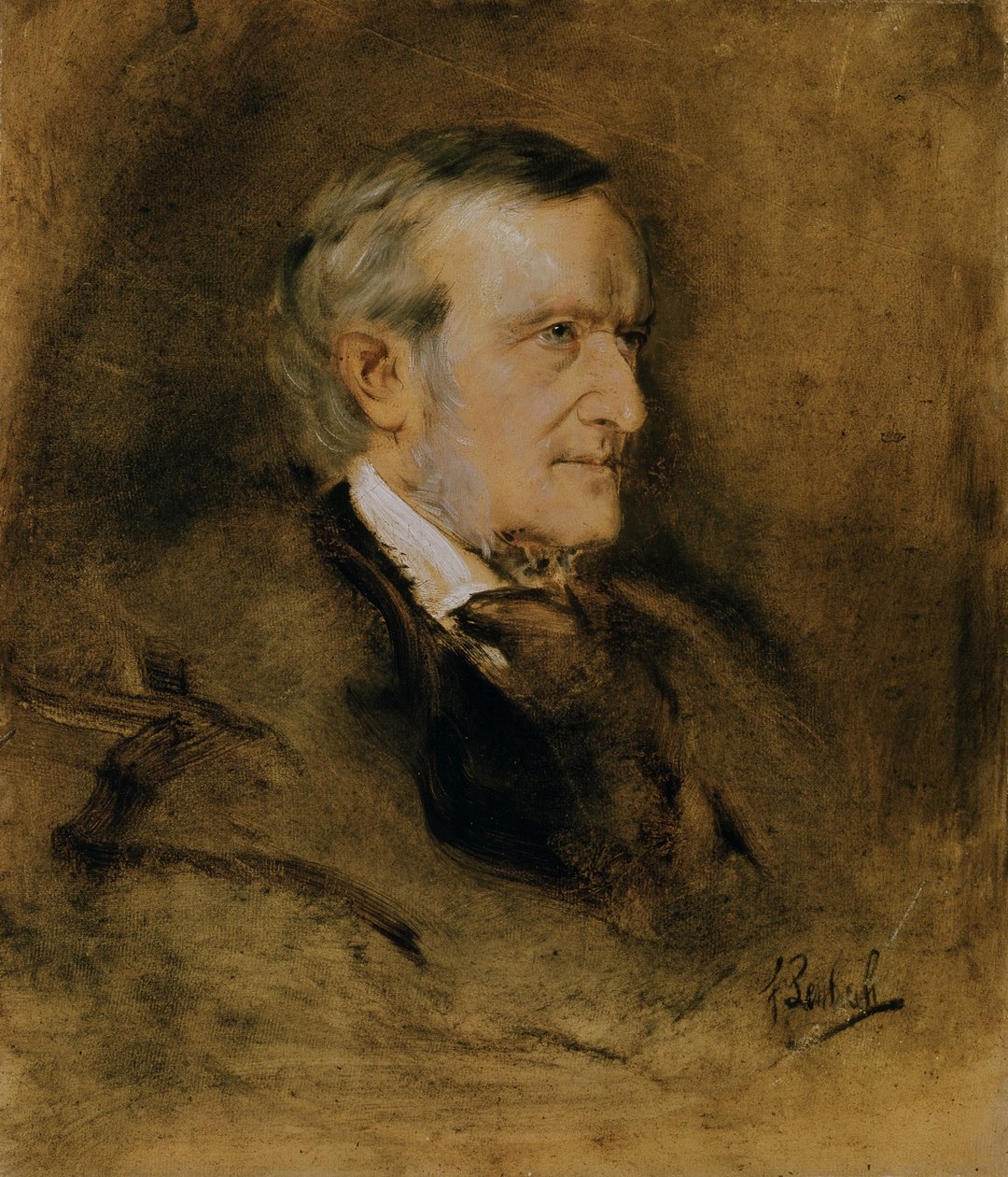 Ryszard Wagner autorstwa Franz von Lenbach