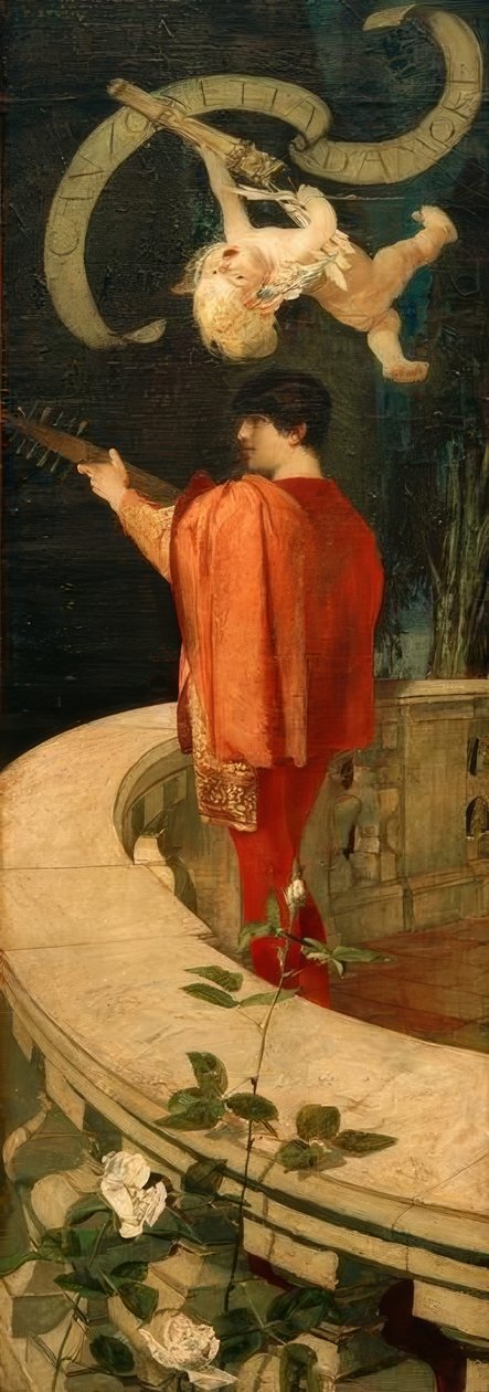 Piosenka miłosna autorstwa Franz von Stuck