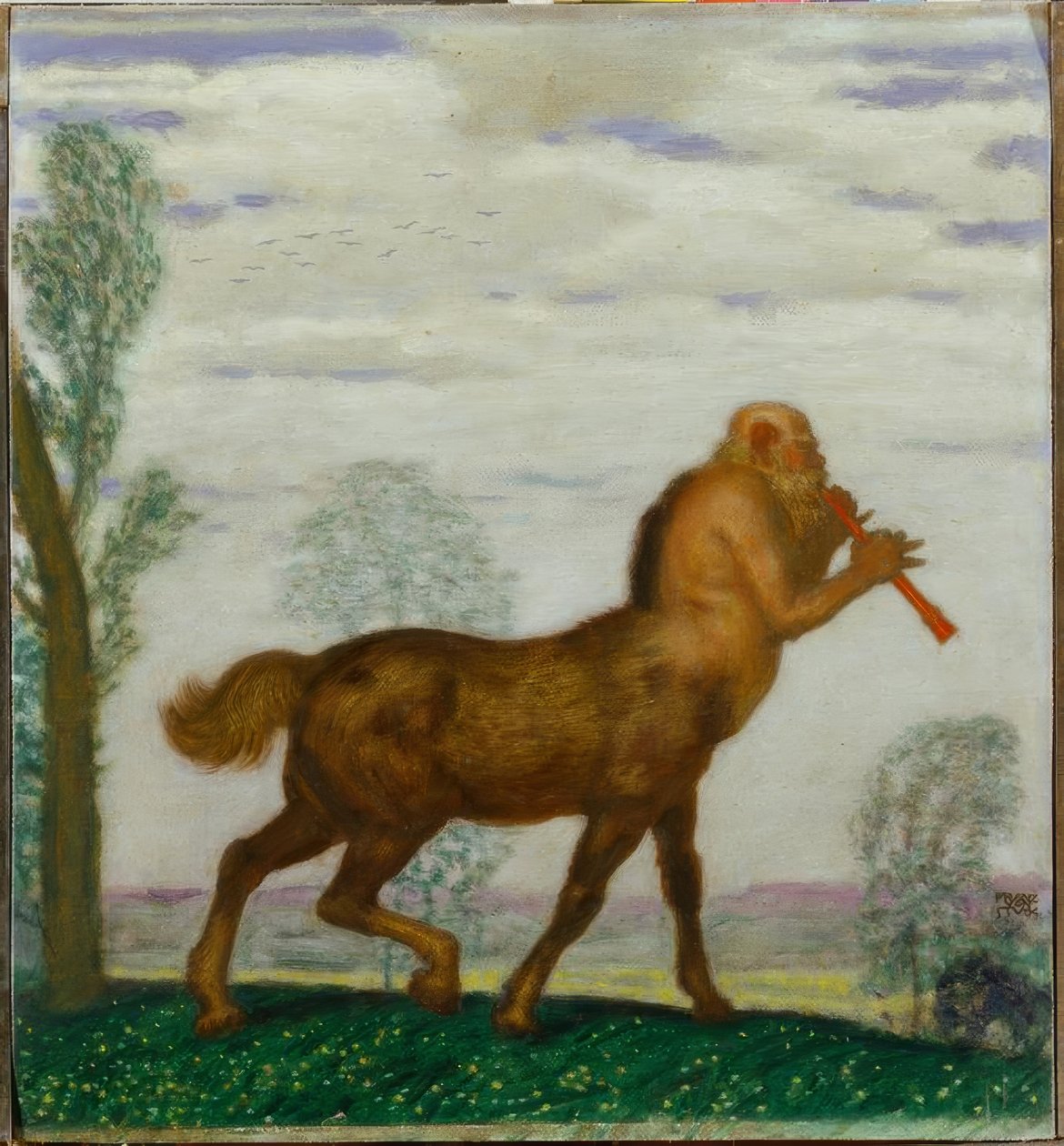 F. v. sztukaterie, wiosna autorstwa Franz von Stuck