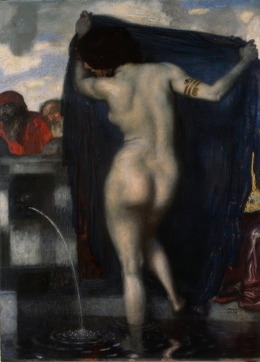 Zuzanna w wannie autorstwa Franz von Stuck