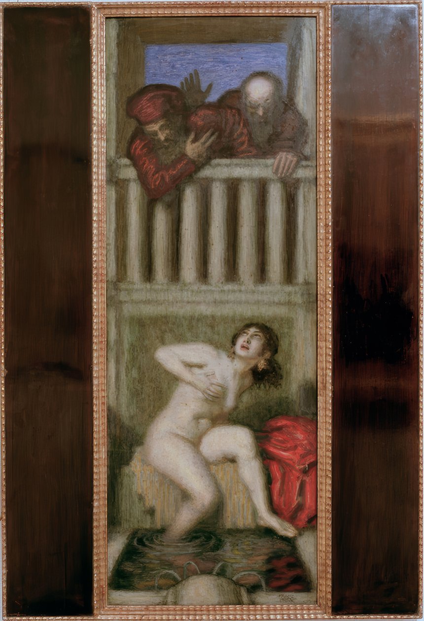 Zuzanna i dwoje starych ludzi autorstwa Franz von Stuck