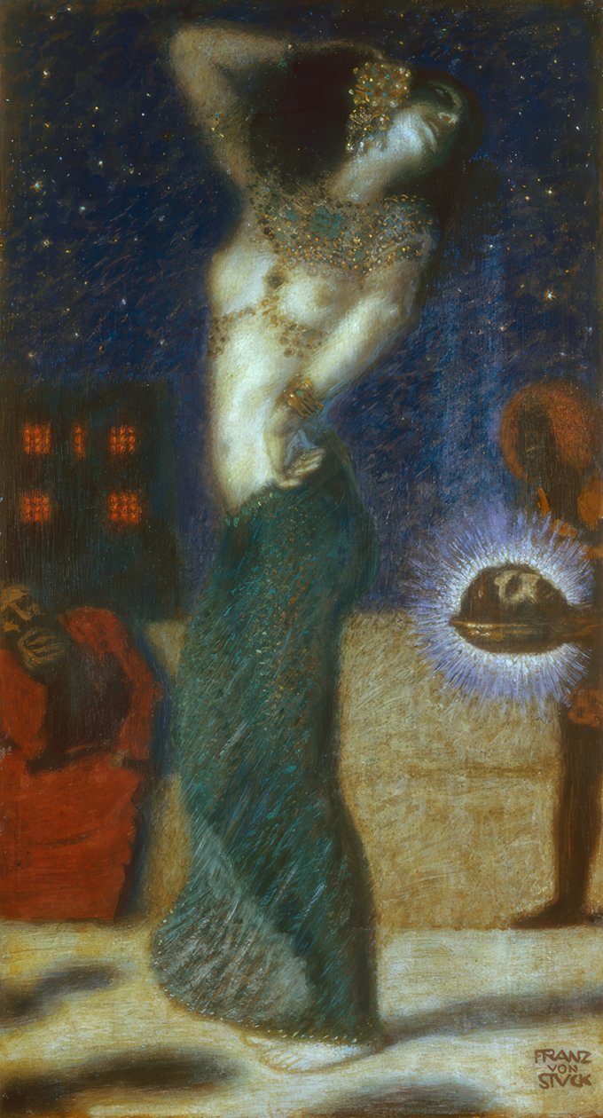 Tańcząca Salome autorstwa Franz von Stuck