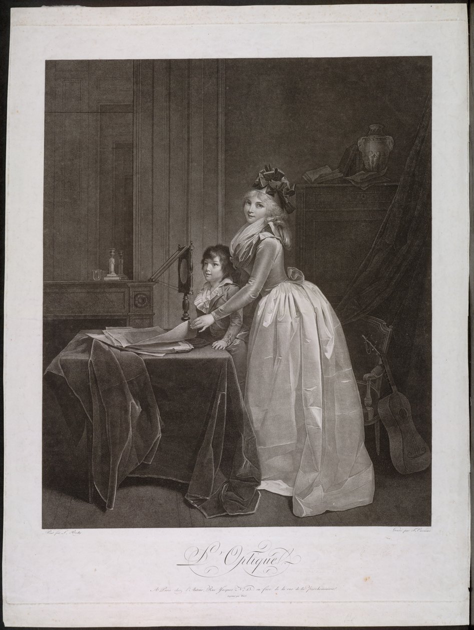 Wizjer optyczny, c. 1794. autorstwa Fréderic Cazenave