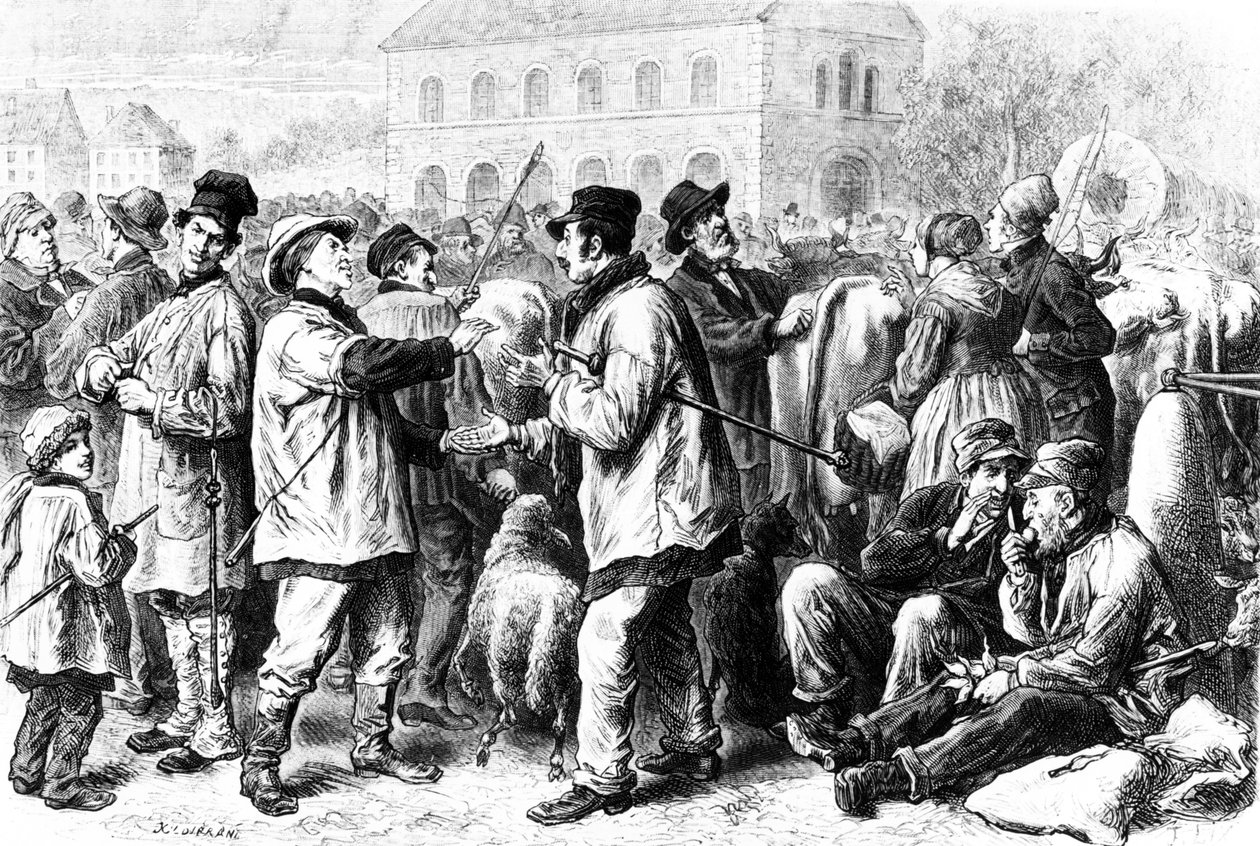 Żydzi Sundgau, koniec XIX wieku autorstwa Frederic Theodore Lix
