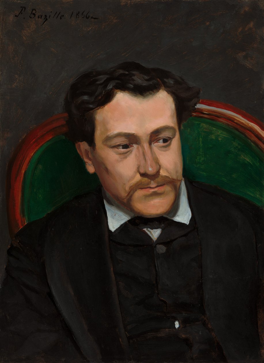 Edouard Blau, prawdopodobnie 1869. autorstwa Frédéric Bazille