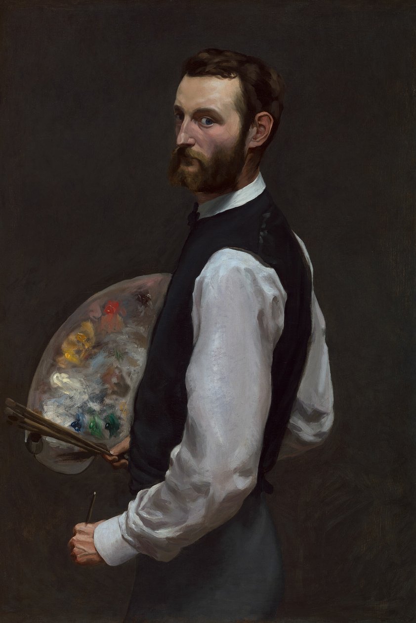 Autoportret autorstwa Frédéric Bazille