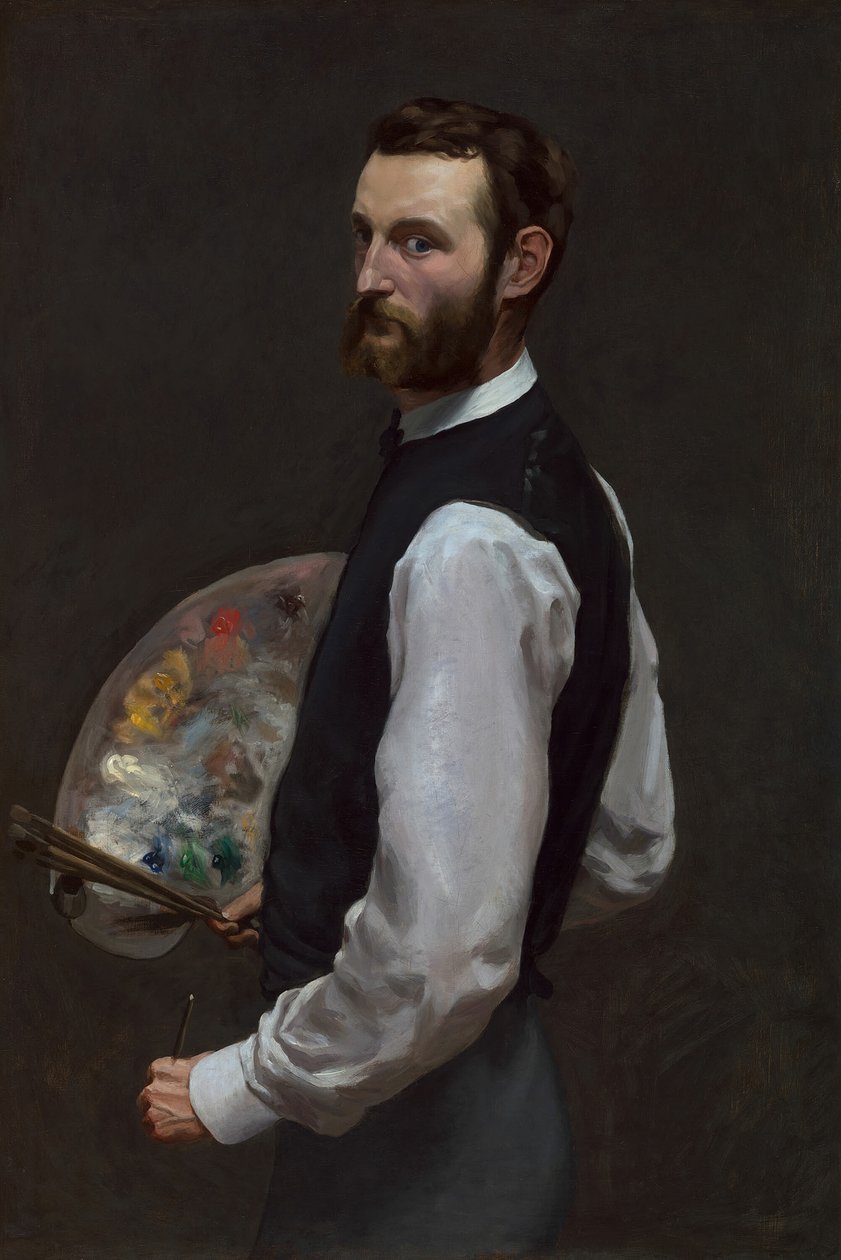 Autoportret, 186566. autorstwa Frédéric Bazille