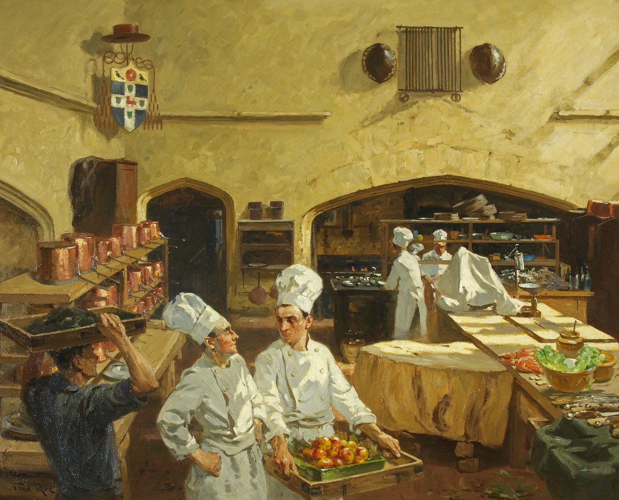 Kuchnia Kardynała autorstwa Fred Roe