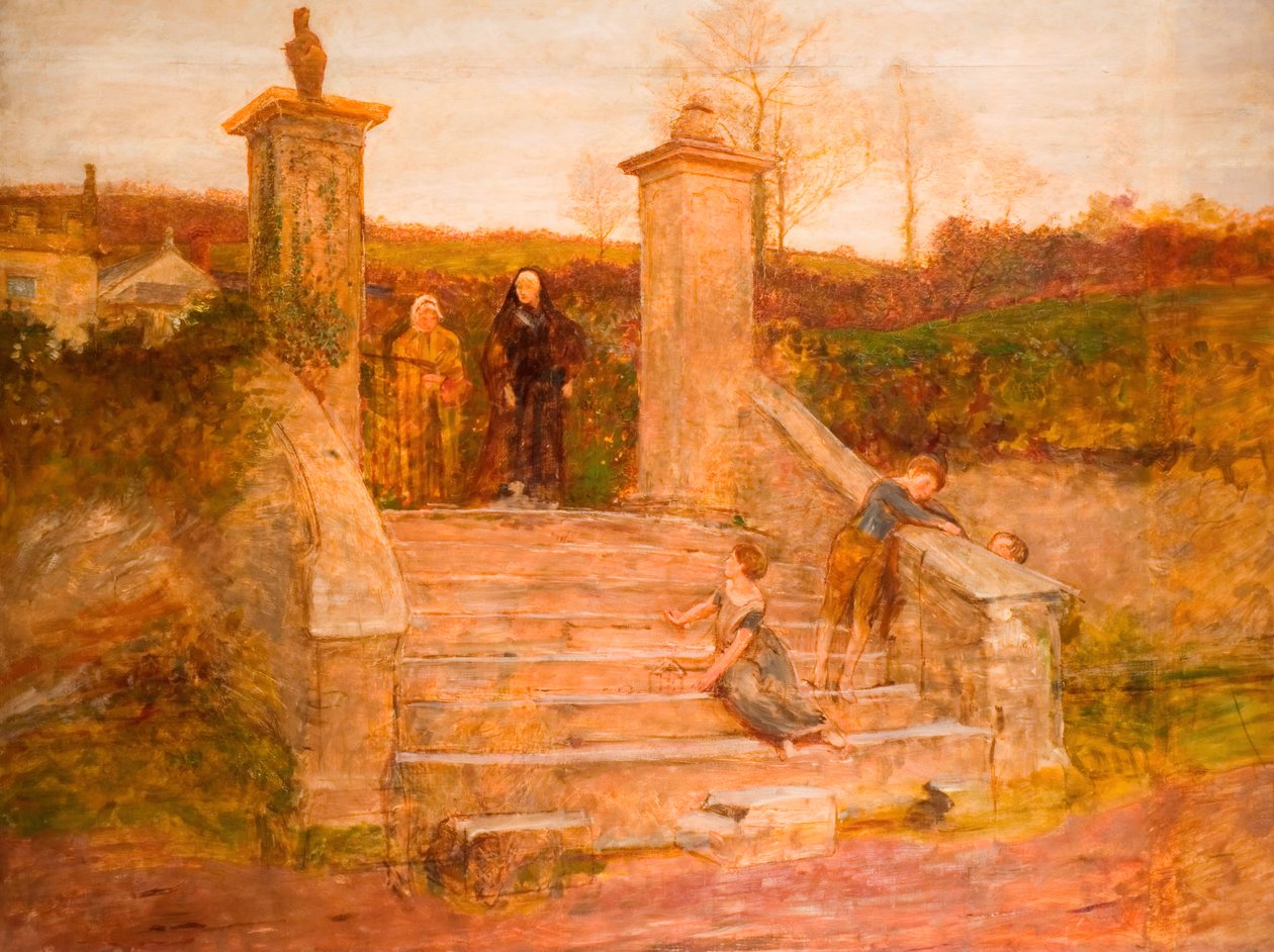 Stara Brama, 1868 r. autorstwa Fred Walker