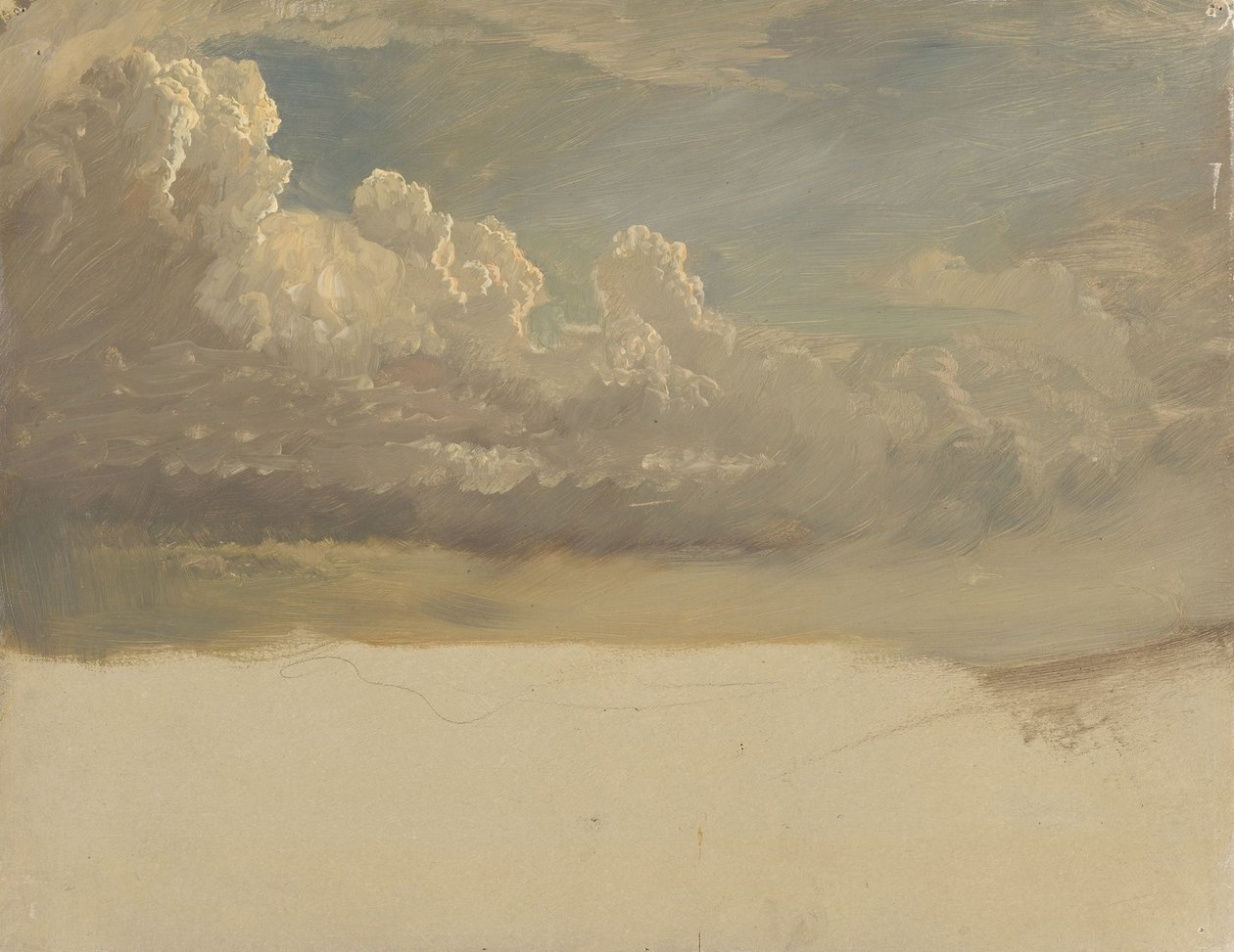 Badanie chmury autorstwa Frederic Edwin Church
