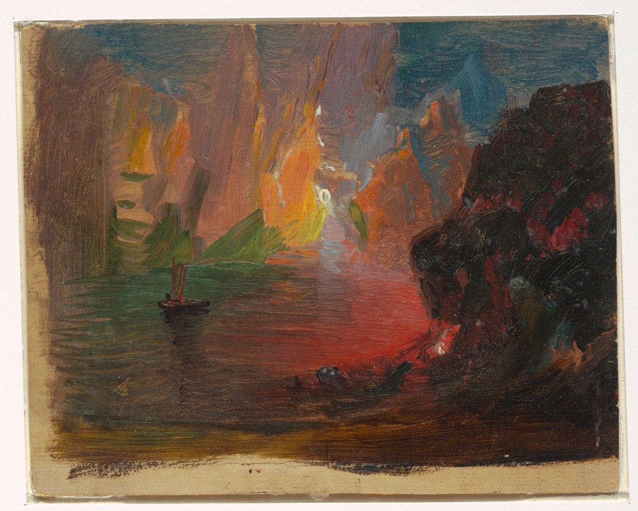 Góra lodowa Fantasy autorstwa Frederic Edwin Church