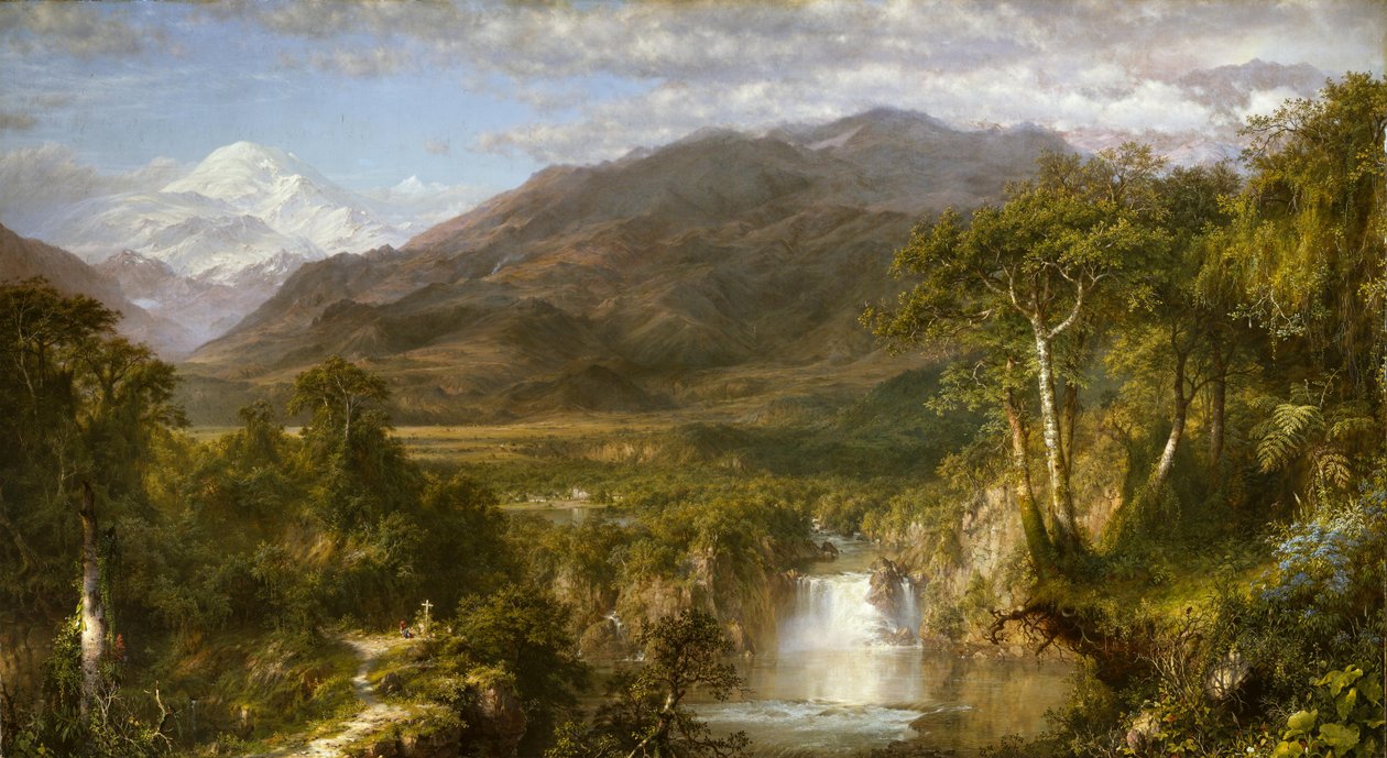 Serce Andów autorstwa Frederic Edwin Church