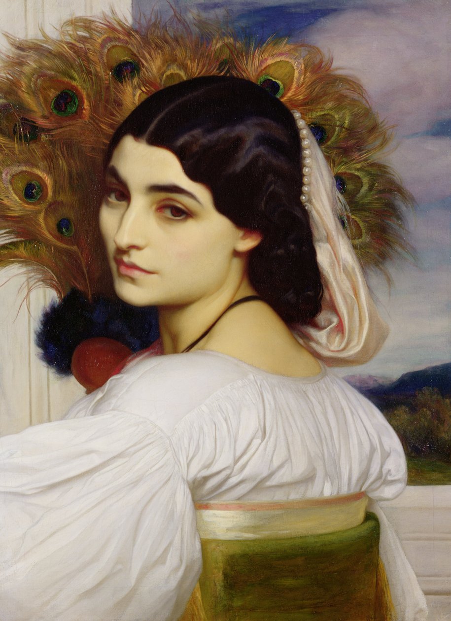 Pawonia, 1859 autorstwa Frederic Leighton