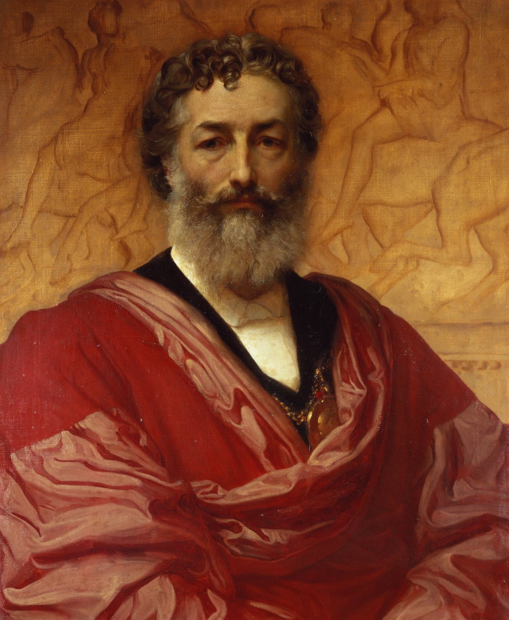Autoportret, 1880 autorstwa Frederic Leighton