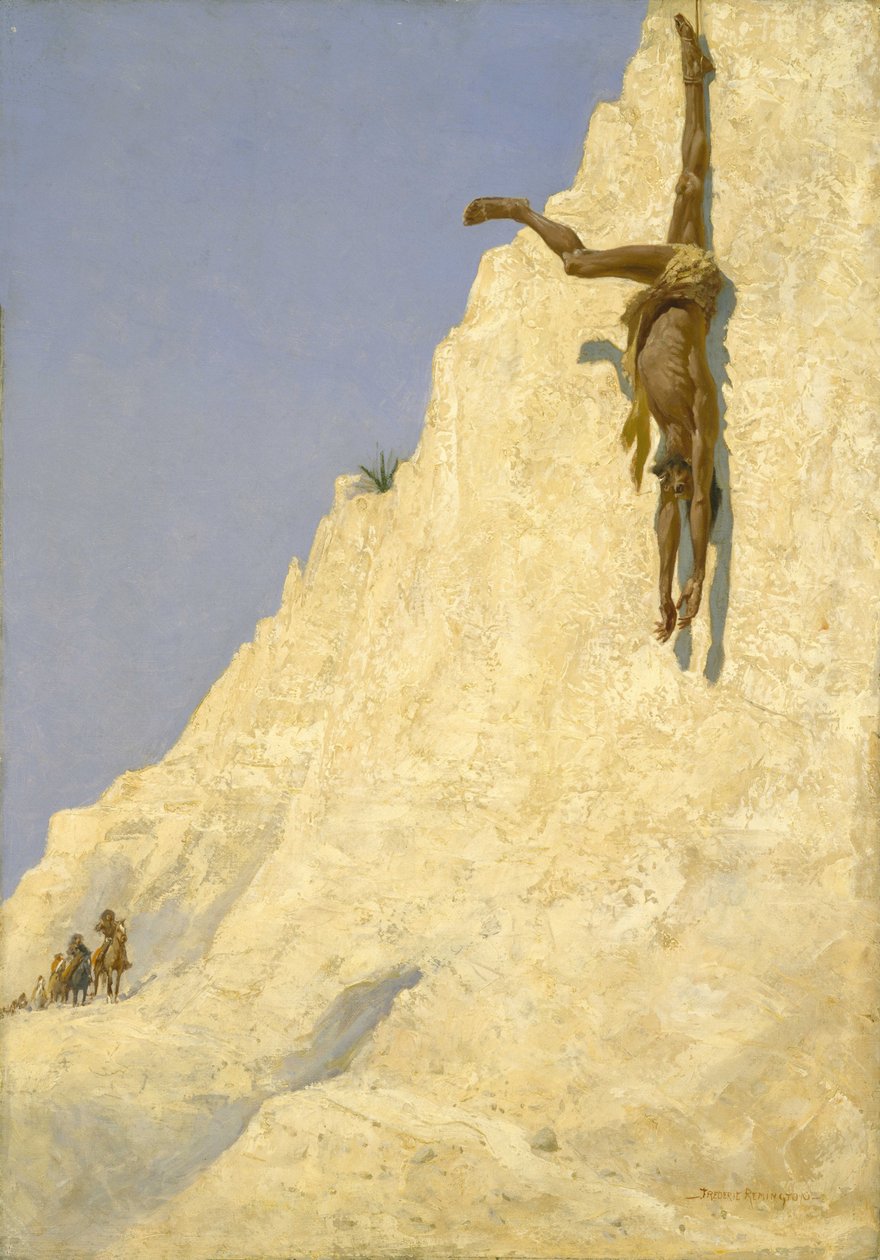 Przestępca autorstwa Frederic Remington