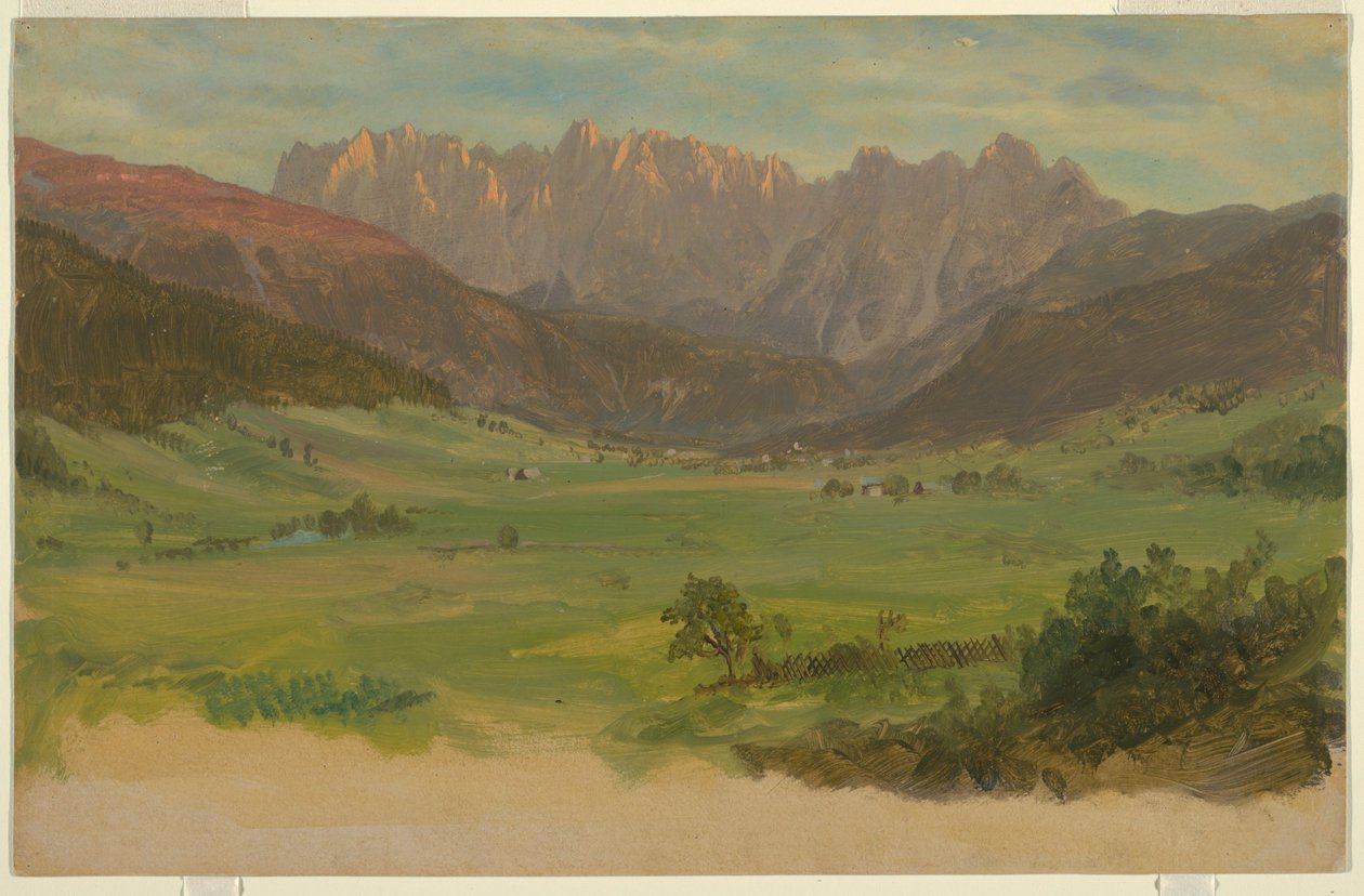 Dolina Alpejska autorstwa Frederic Edwin Church