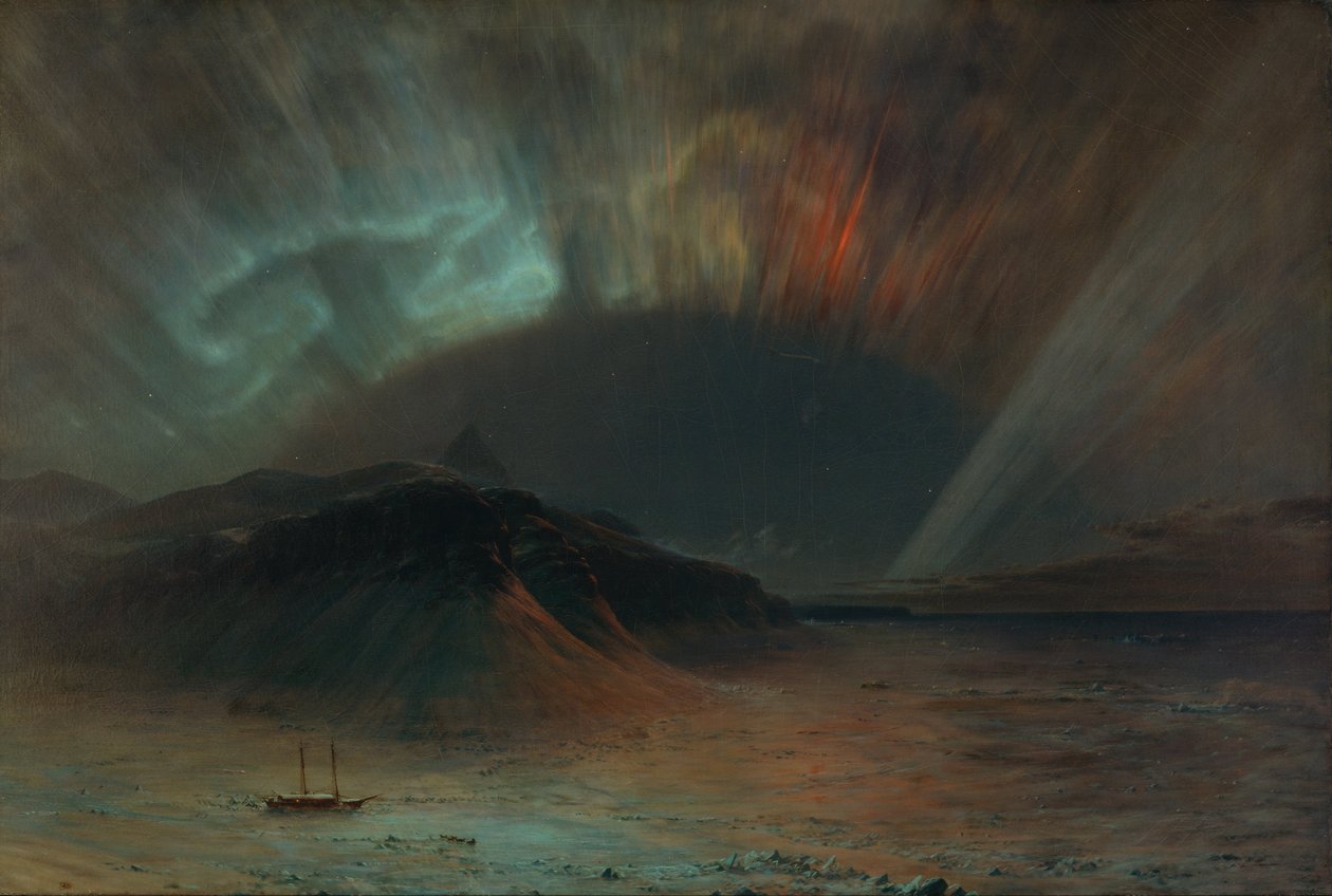Aurora Borealis autorstwa Frederic Edwin Church